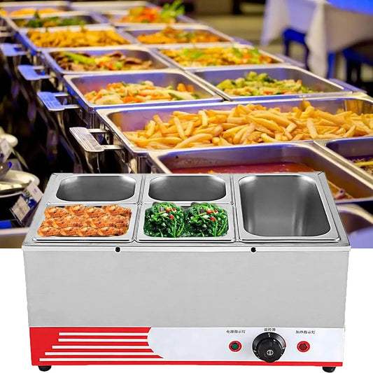 Coperc-5 Stazione, Tavolo, 1500 W, vapore, professionale, acciaio inox, per Buffet