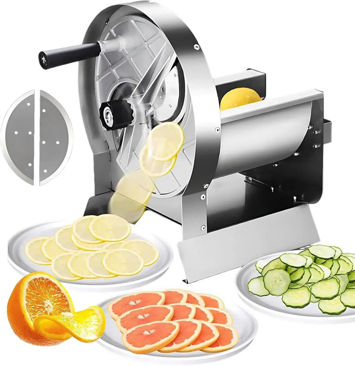 Affettatrice, affettatrice per alimenti, industriale, ristorazione, rimovibile, per verdure