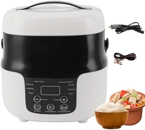 Multicooker, cuociriso, pentola elettrica multifunzione, multicooker elettrico, cuociriso elettrico, 2 L, rivestimento antiaderente