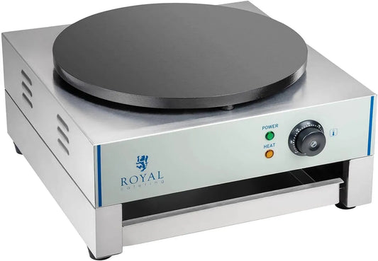 RCEC-3000-E Crepiera elettrica, Catering, diametro 40 cm