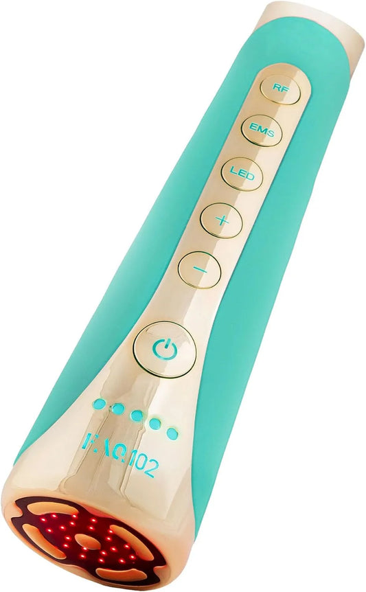 FAQ 102 Massaggiatore, rosso, LED, 102 Dispositivo Viso EMS