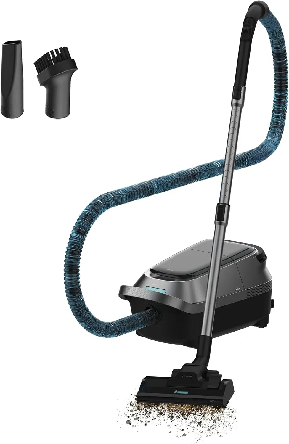 Cecotec Aspirapolvere, 5 L, 890 W, ampio serbatoio, Filtro HEPA e Controllo Digitale