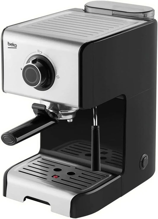 Beko CEP5152B Montalatte, cappuccinatore, nero, 15 bar, 19,2 x 32 x 31,5h cm, 1200 mL