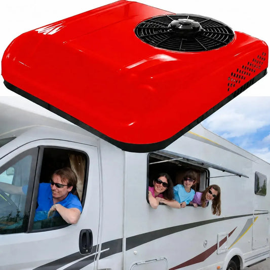 Condizionatore, 12 V, Condizionatore 12V/24V Red24V, rosso