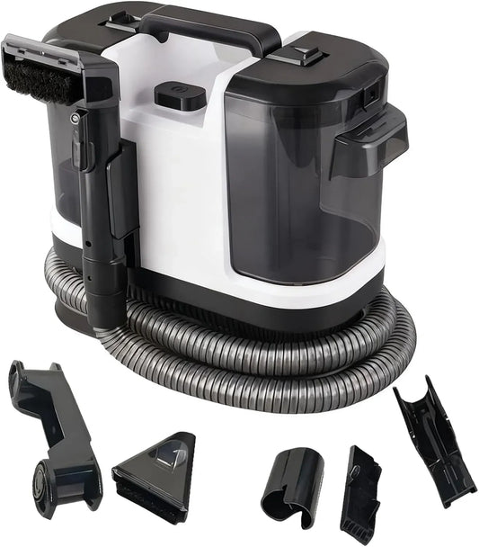 Motore, lavatrice per tappeti e tessuti, 450 W, 12 KPa, portatile, bianco, per Macchie per Divani per Scale